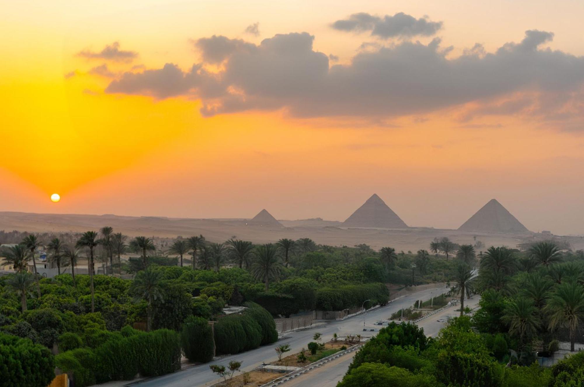 Golden Palm Sunrise Inn Kafret el-Gabal Exterior foto
